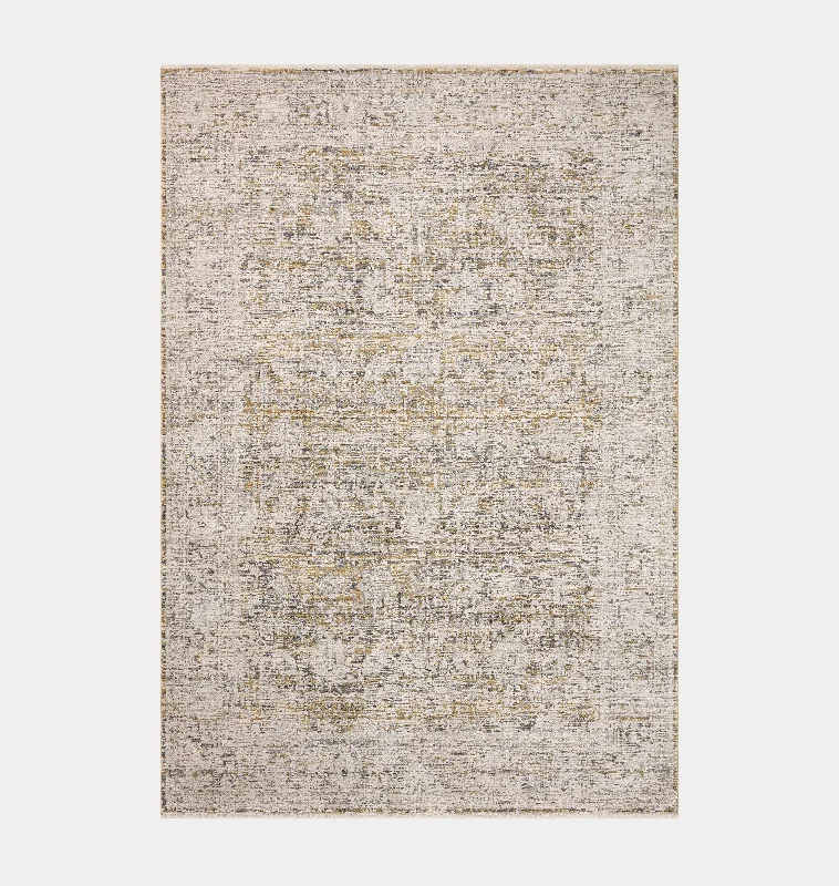 wool carpets for modern homes-Alie ALE-05 Gold / Beige Area Rug