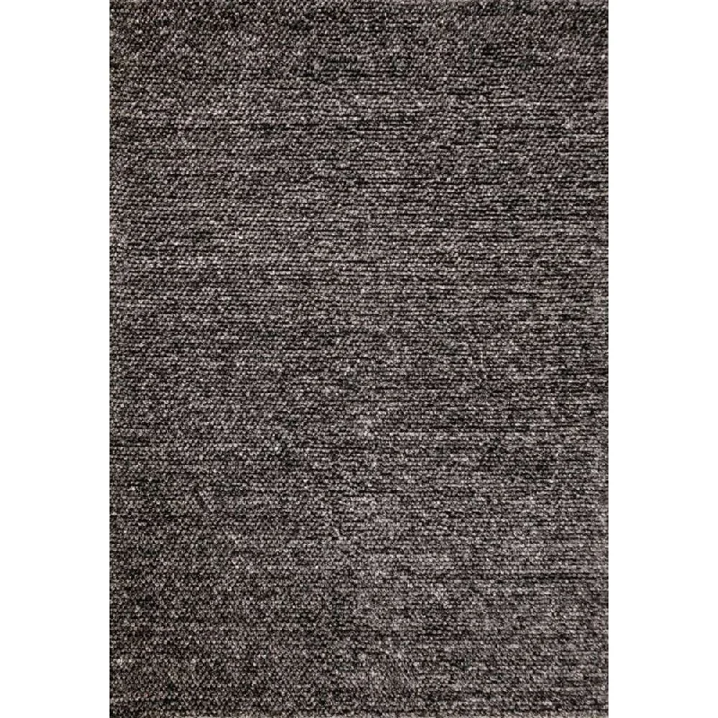 high-pile carpet for comfort and warmth-Alina Mosaic Rug 200 x 290cm Brown