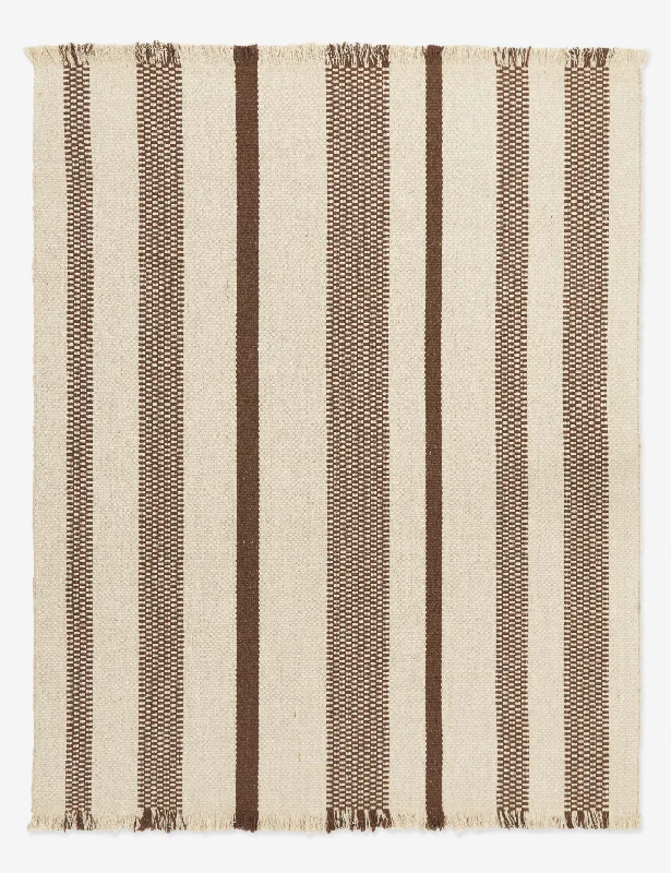 plush wool carpet for modern spaces-Anders Morrocan-Style Handwoven Wool Rug