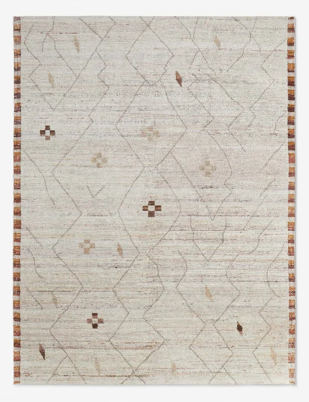 trendy carpet for home improvement-Anina Moroccan-Style Hand-Knotted Wool Rug