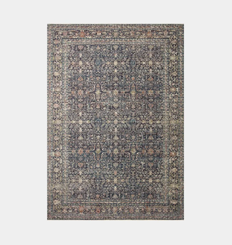 oriental carpet for home-Bradbury BRU-01 Midnight / Multi Area Rug