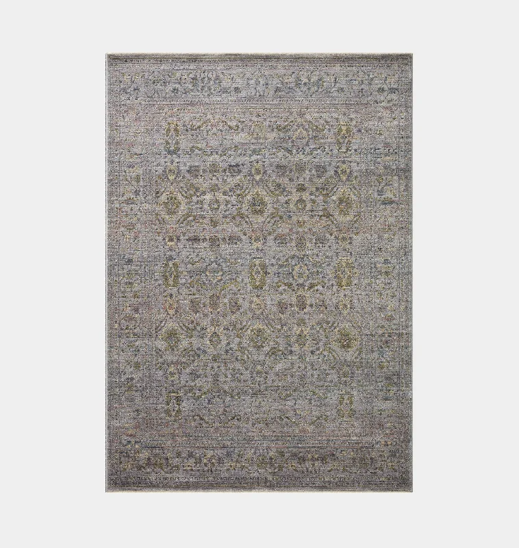 wool carpet for minimalist home design-Bradbury BRU-04 Grey / Multi Area Rug