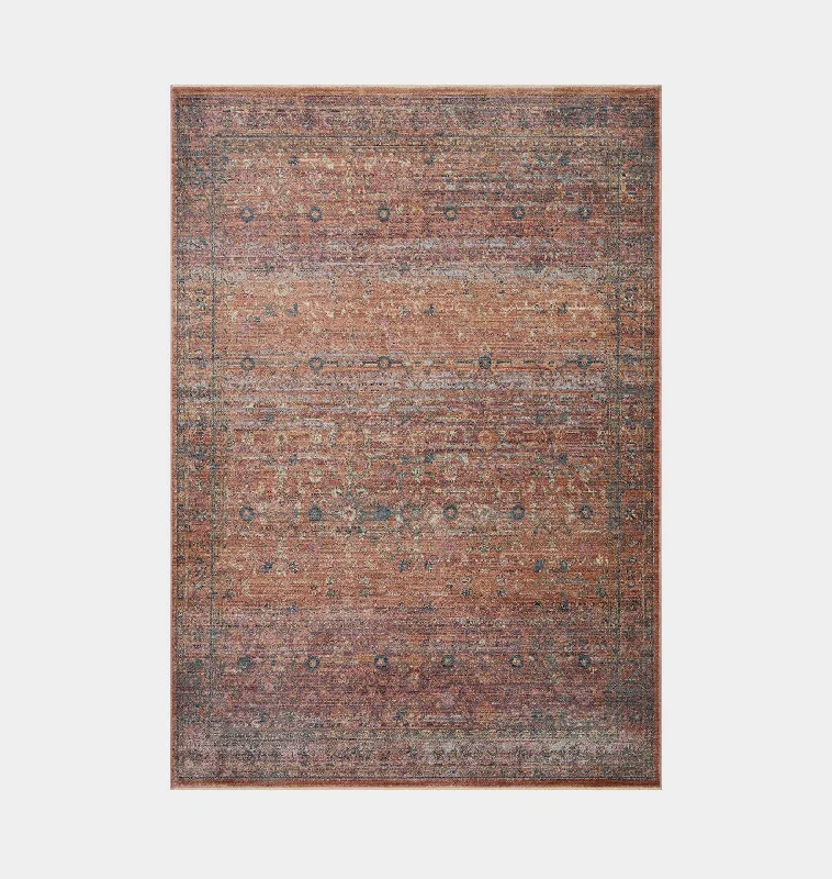 low-maintenance carpet for apartment-Bradbury BRU-06 Sunset / Multi Area Rug