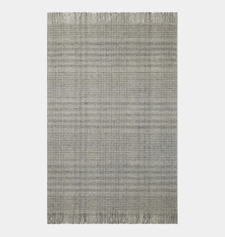 eco-friendly carpet with non-toxic materials-Caleb CAL-03 Grey / Dark Grey