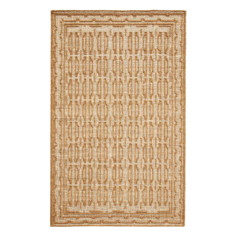 soft wool carpet for small homes-Campbell Sand Handwoven Wool Rug