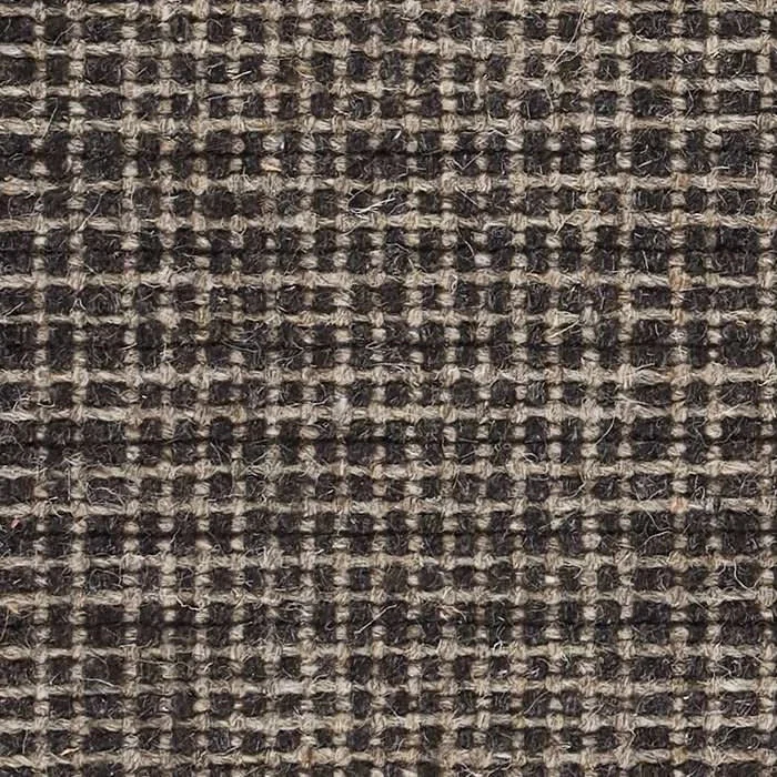 custom-sized carpets for living rooms-Checkers Shale Woven Wool Custom Rug Swatch With Attached Rug Pad