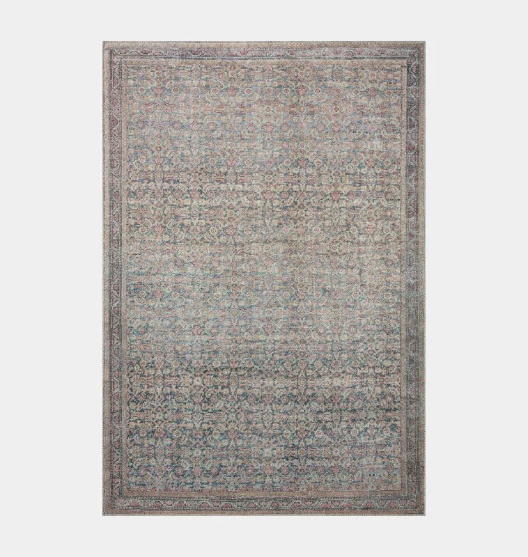 eco-friendly carpet for green homes-Cicero ADR-04 Denim / Multi