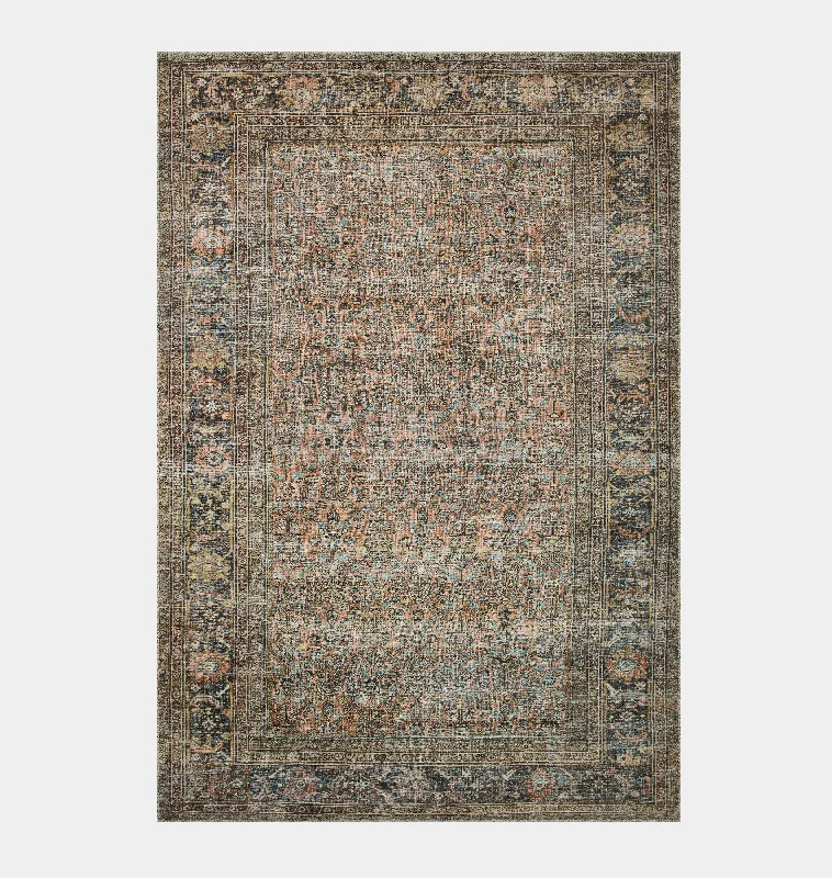 modern wool carpet for upscale decor-Cicero ADR-03 Terracotta / Multi