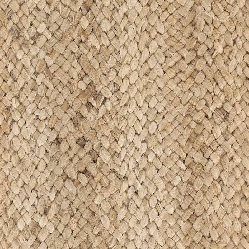 wool carpets for cold weather-Collins Braided Natural Woven Jute Custom Rug Swatch