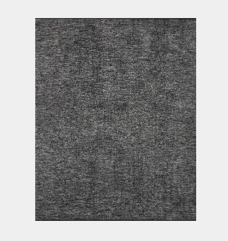 eco-friendly carpet for green homes-Collins COI-01 Charcoal / Denim Area Rug