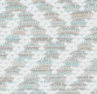 stain-resistant carpet for busy rooms-Crisscross Ocean Handwoven Indoor/Outdoor Rug Swatch