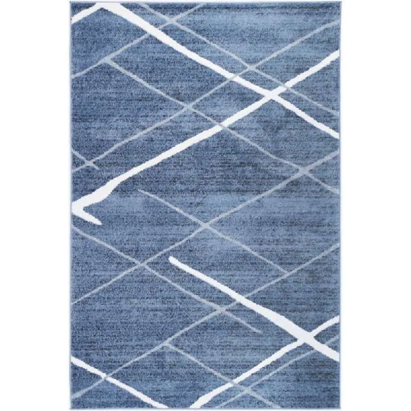 rug and carpet for minimalist home-Decor Kimberley Rug 160 x 230cm Blue