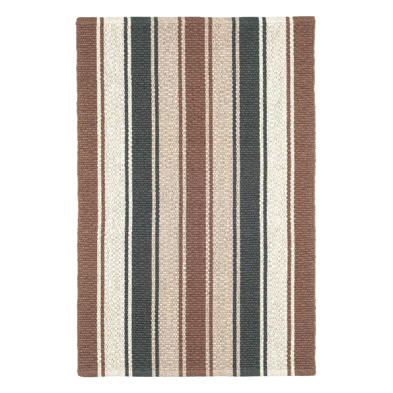 washable area rug for easy care-Elliot Handwoven Cotton Rug