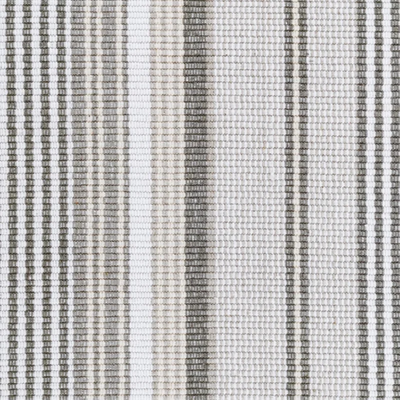 non-toxic carpet options for baby rooms-Gradation Ticking Handwoven Cotton Rug Swatch