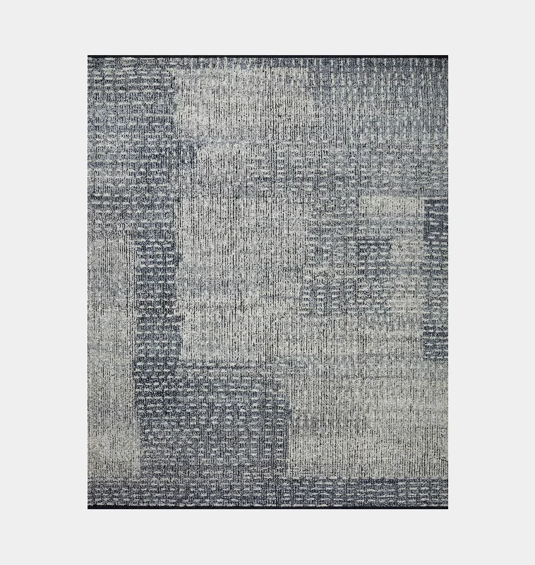 long pile carpet for living room-Gwyneth GWY-01 Denim / Sky Area Rug