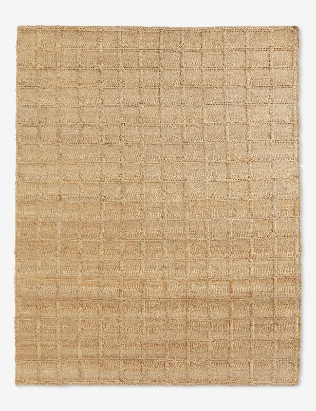 non-slip wool carpet for kitchens-Harper Jute Rug by Jake Arnold