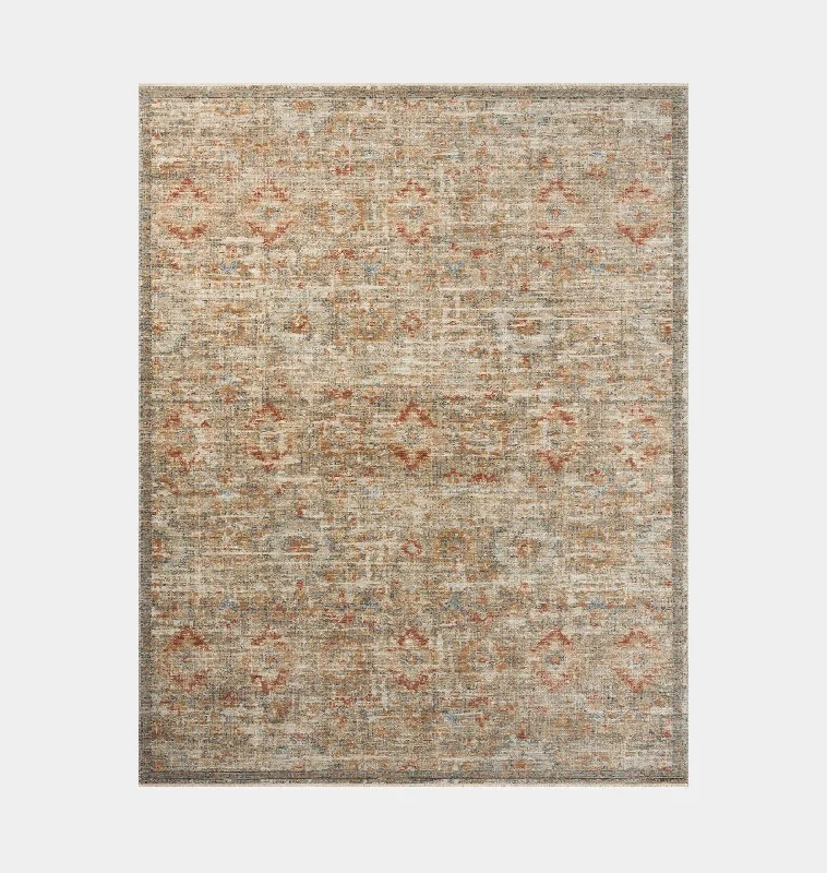 premium carpets for interior design-Heritage HER-10 Grey / Sunset AREA Rug