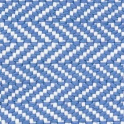 carpet tile installation for office spaces-Herringbone French Blue/White Handwoven Indoor/Outdoor Rug Swatch