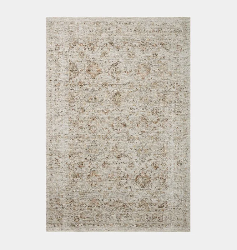 modern geometric carpet designs-Honora HON-03 Beige / Spice Area Rug