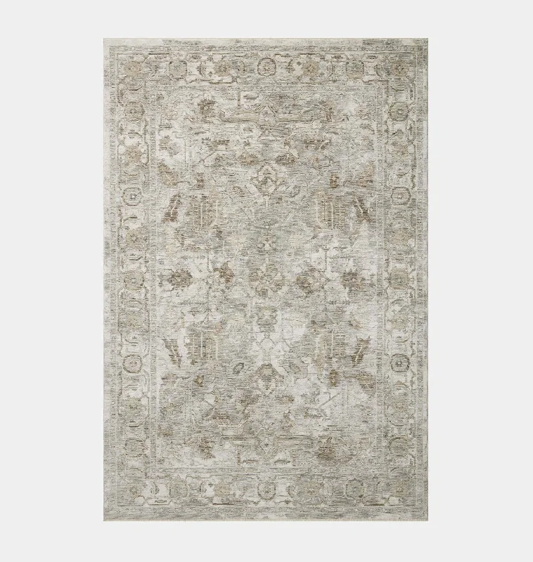 soft wool carpet for eco-conscious homes-Honora HON-06 Grey / Taupe Area Rug