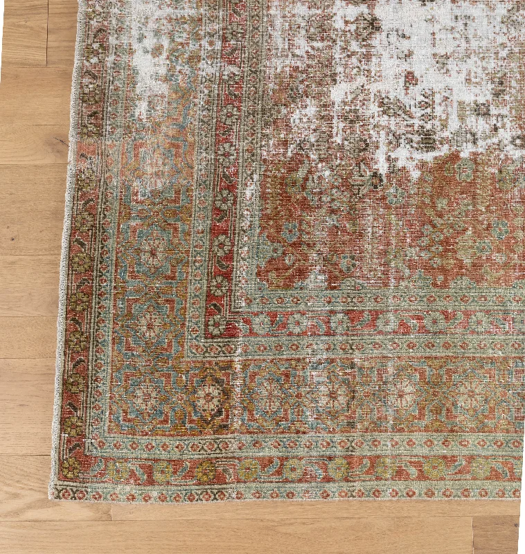 easy-to-clean carpet for home spaces-Vintage Indriya Rug 9' 9" x 18' 5"