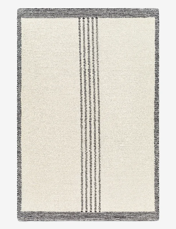 shaggy carpet for modern homes with kids-Jakari Hand-Tufted Wool Rug