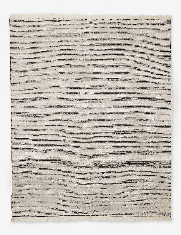 soft and eco-friendly carpet options-Kenzi Hand-Knotted Wool Rug