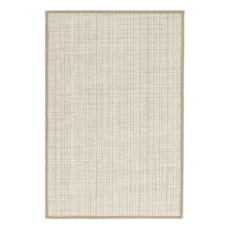 non-slip carpet for areas with kids-Lakeside Khaki Woven Indoor/Outdoor Custom Rug