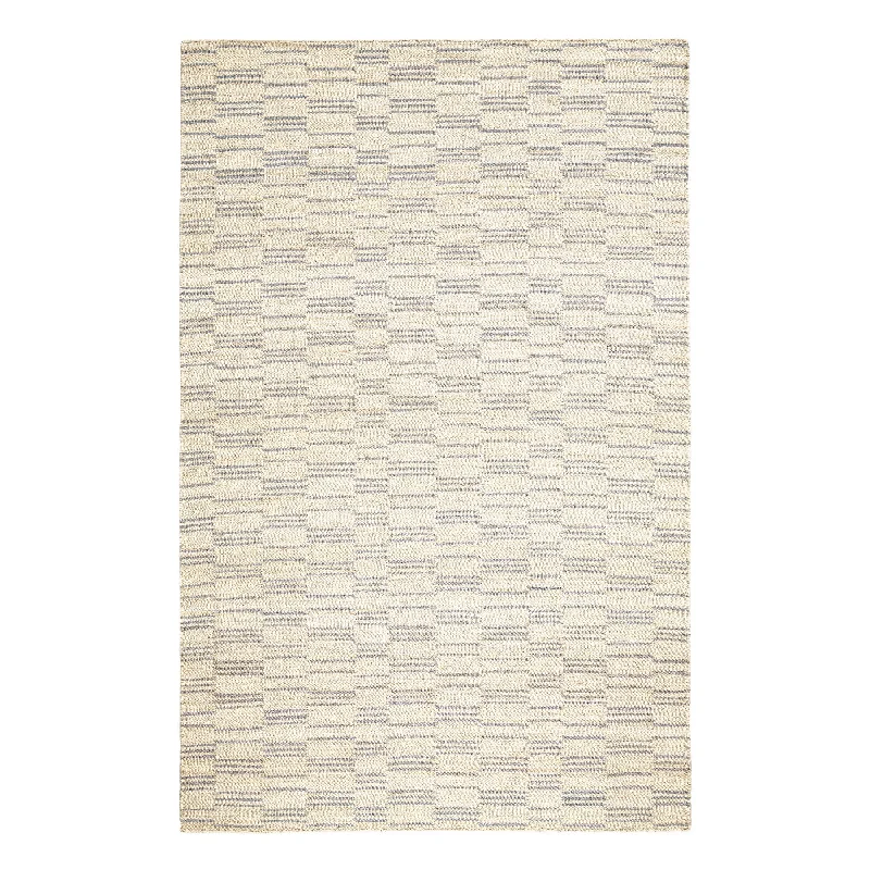 home carpet options with modern designs-Leni Pewter Blue Handwoven Jute Rug