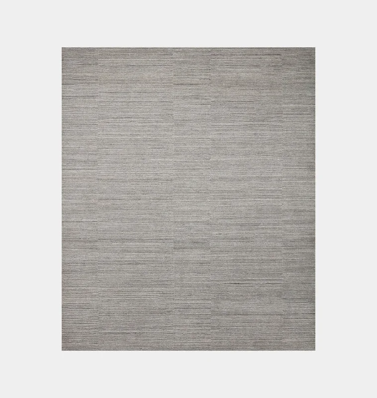 soft wool carpet for cozy bedroom-Lou LOX-01 Dove Area Rug