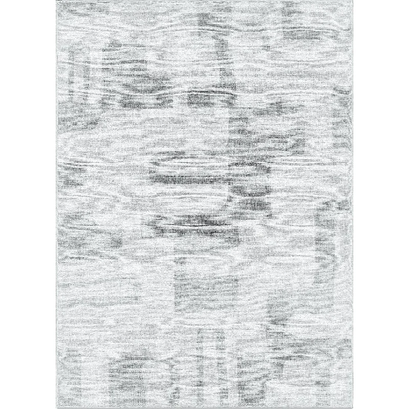 stylish and durable wool carpets-Luna - Grey