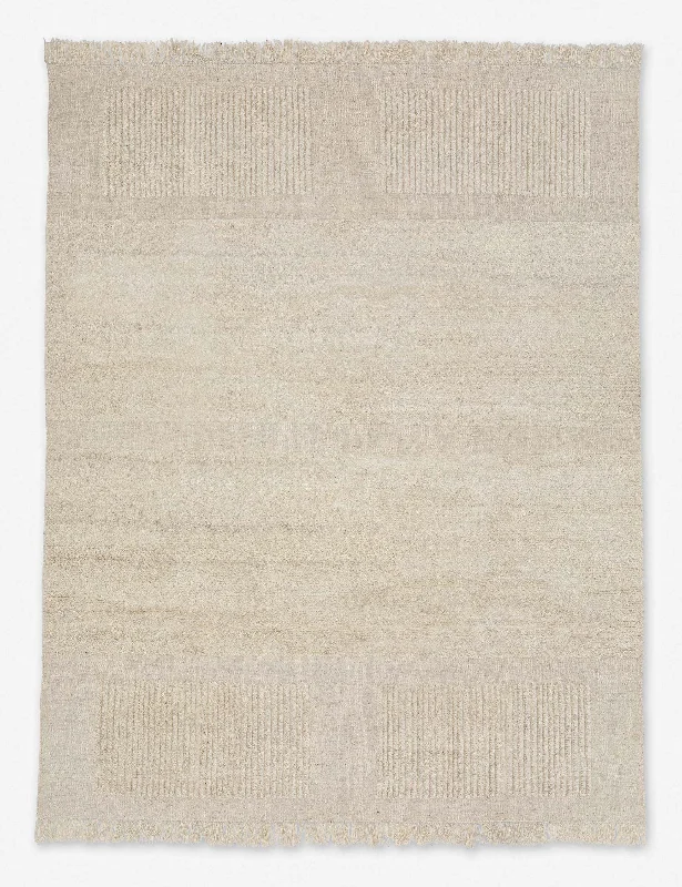 low-pile carpets for easy maintenance-Noemie Handwoven Wool Rug