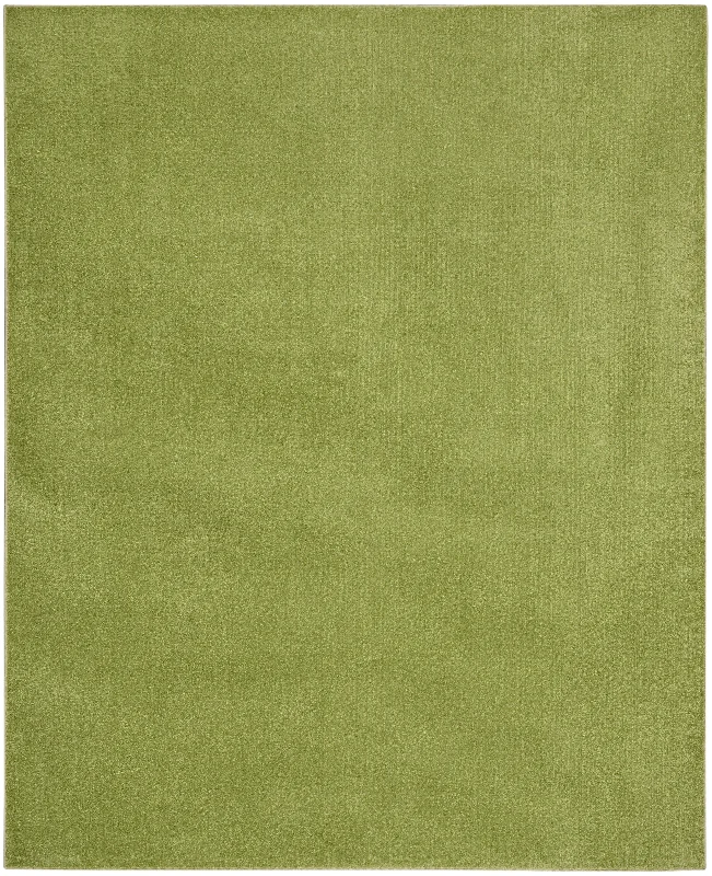 geometric carpet for modern home decor-Nourison Nourison Essentials NRE01 Green Area Rug