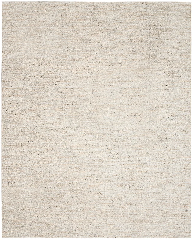 washable carpets for kids rooms-Nourison Nourison Essentials NRE01 Ivory Beige Area Rug