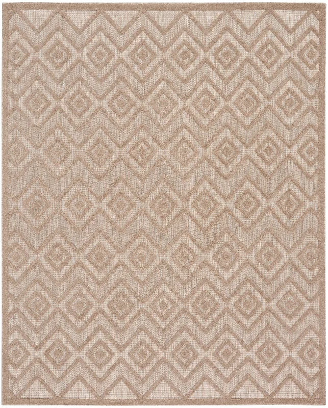 high-quality plush carpet for living room-Nourison Versatile NRV01 Natural Beige Area Rug