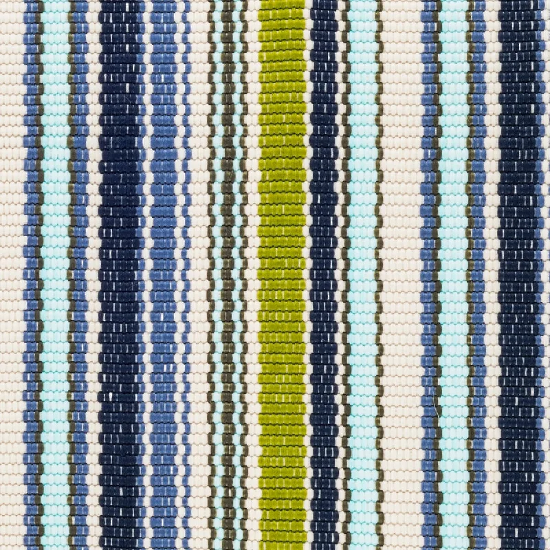 soft wool carpet for living rooms-Pond Stripe Handwoven Indoor/Outdoor Rug Swatch