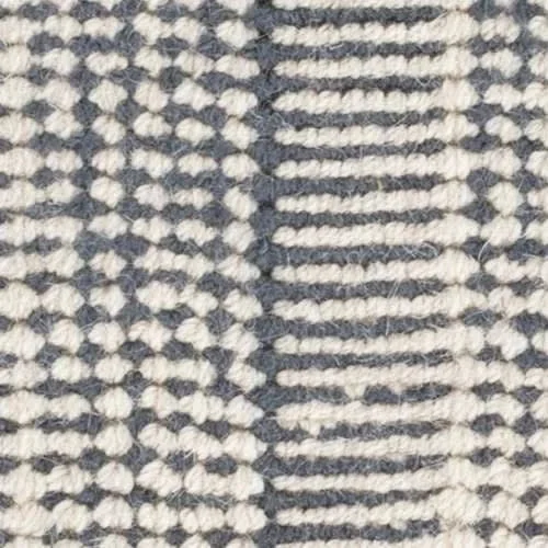 long-lasting carpet tiles for commercial areas-Raffa Navy Woven Wool Custom Rug Swatch With Attached Rug Pad