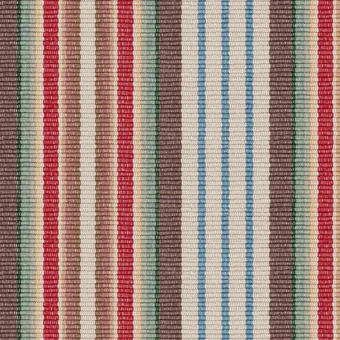 Ranch Stripe Multi Machine Washable Rug Swatch