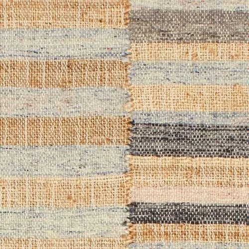 colorful rug and carpet for modern decor-Ravel Stripe Blue Handwoven Wool Rug Swatch