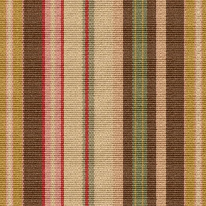 stain-resistant carpet for kids rooms-Sienna Stripe Multi Machine Washable Rug Swatch