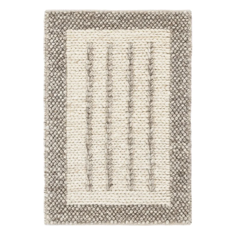 vintage-style carpet for living room-Sorrel Handwoven Wool Rug