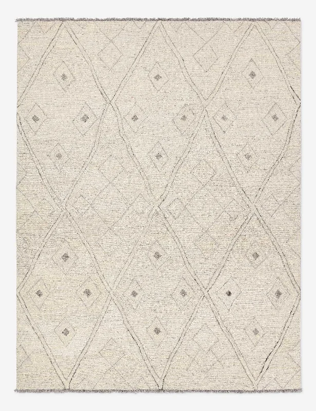 luxurious carpets for elite homes-Sunisa Hand-Tufted Wool Moroccan-Style Rug