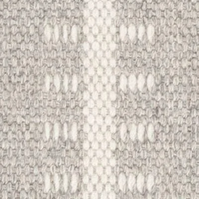 warm wool carpets for cozy living rooms-Tailor Stripe Platinum Woven Wool Custom Rug Swatch With Attached Rug Pad