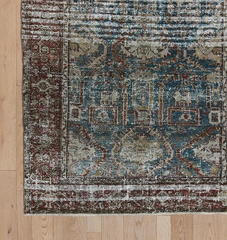 washable carpets for kids rooms-Vintage Varna Rug 4'6" x 6'7"