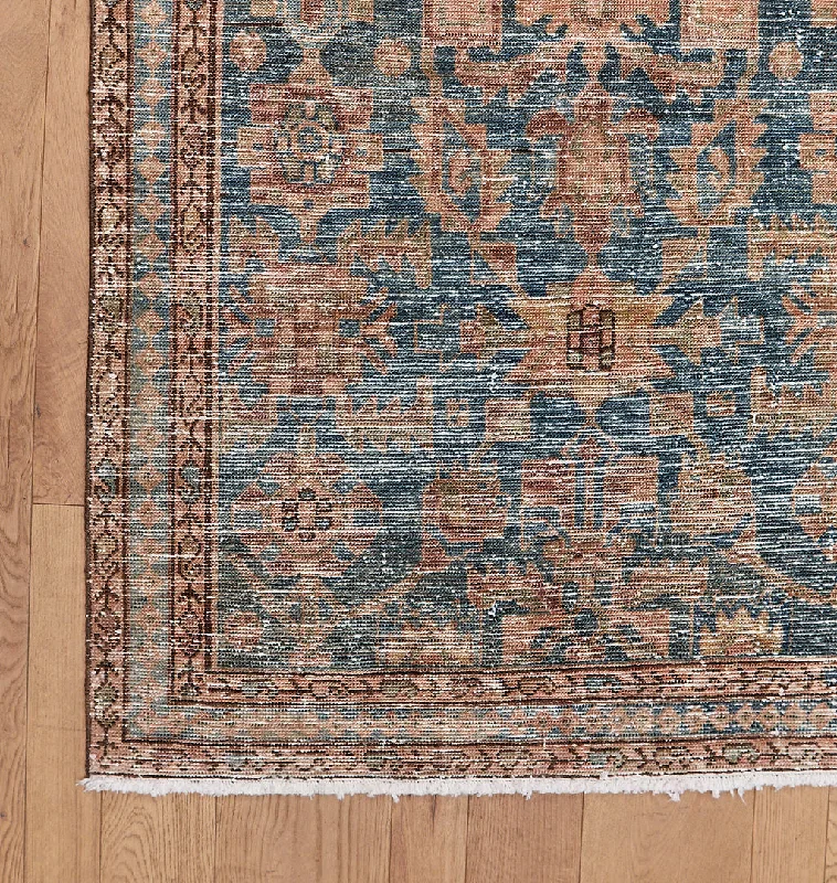 affordable plush carpet for living rooms-Vintage Mahal Rug 3'7" x 16'2"