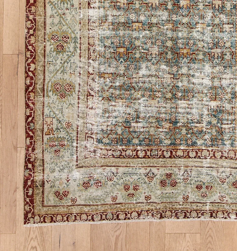 plush wool carpet for luxurious family rooms-Vintage Mahal Rug 5'3" x 8'10"