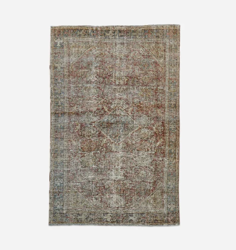 durable synthetic carpet for office spaces-Vintage Mahal Rug 7'0" x 10'5"