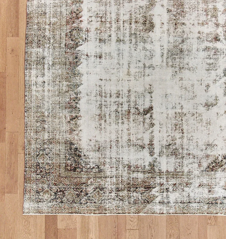 budget-friendly carpet for home-Vintage Mahal Rug 8'7" x 11'4"