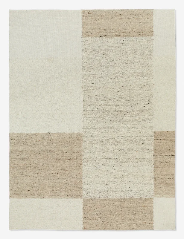 luxurious carpet for family-friendly rooms-Woburn Handwoven Wool Rug by Jake Arnold