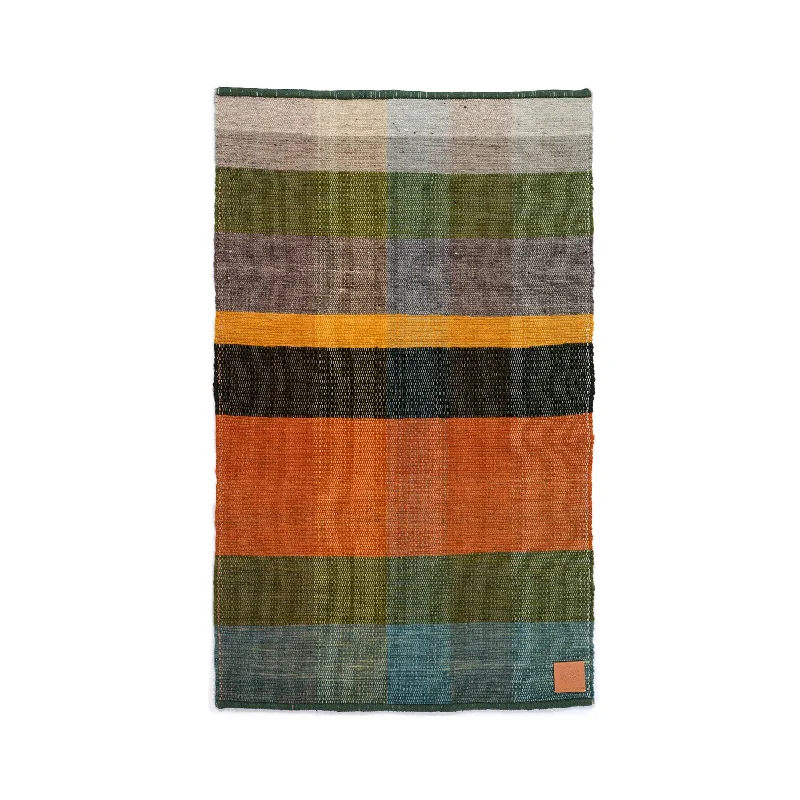 best carpet for high traffic areas-Wool Remnant Hand Woven Rug 1